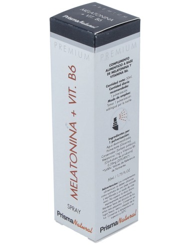 Melatonina Vit B6 Premium 50Ml Spray Buc