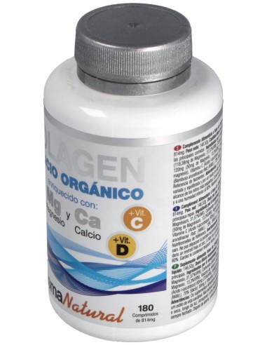 Colageno Porcino + Silicio Organico 180Comp.