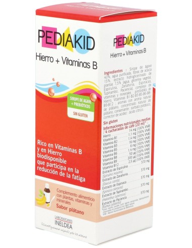 Pediakid Hierro-Vit.B Jarabe 125Ml.