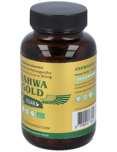 Serpens Ashwagold Vegan Ashwagandha 90Caps