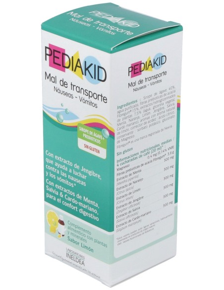 Pediakid Mal Del Transporte (Mareos) Jarabe 125Ml.
