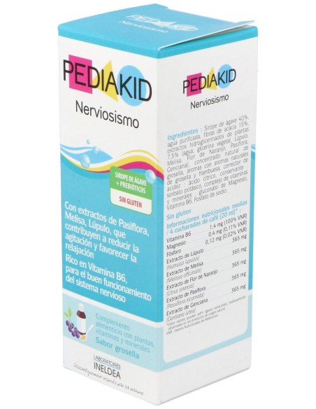 Pediakid Nerviosismo Jarabe 125Ml.