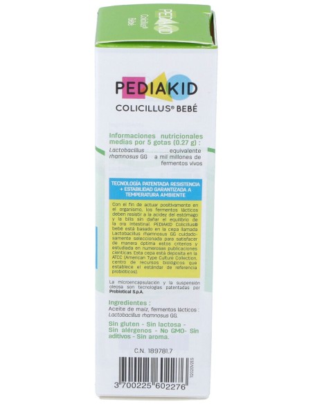 Pediakid Colicillus Bebe L.Reuteri 8Ml