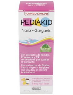 Pediakid Nariz-Garganta Jarabe 250Ml.
