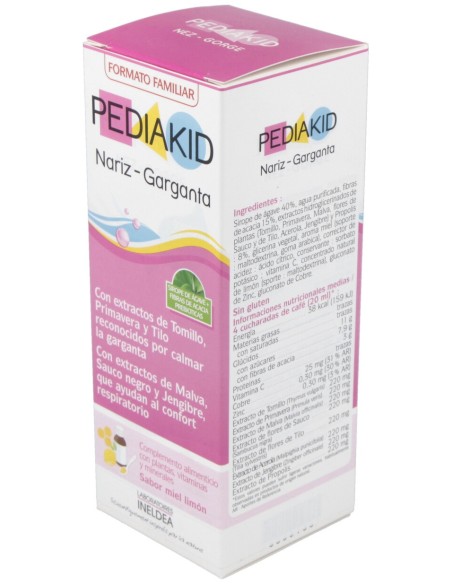 Pediakid Nariz-Garganta Jarabe 250Ml.