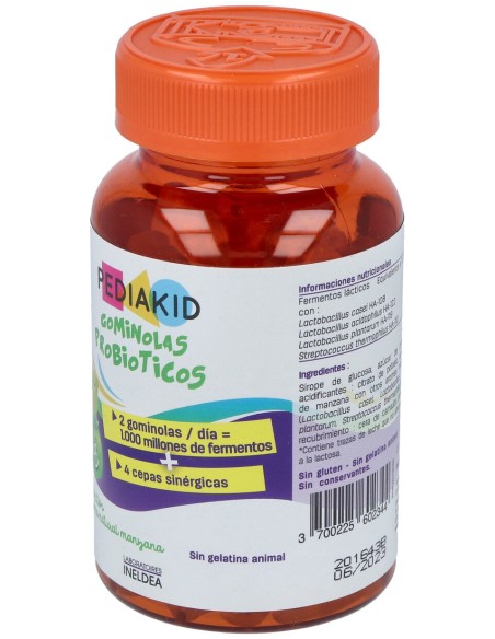 Pediakid Gominolas Probioticos 60Gominolas