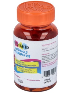 Pediakid Gominolas Vitamina D3 60Gominolas