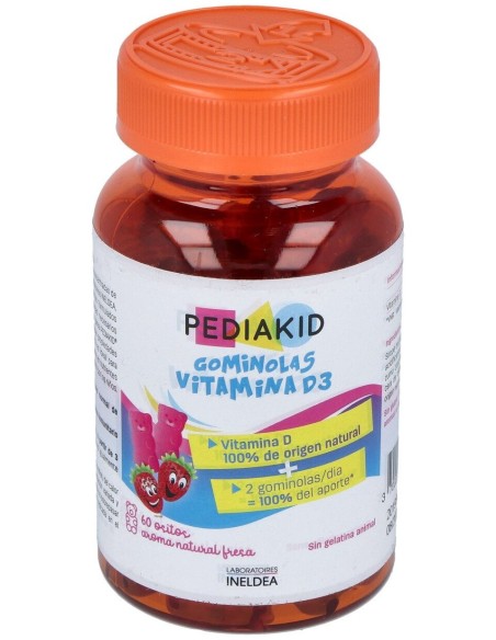 Pediakid Gominolas Vitamina D3 60Gominolas