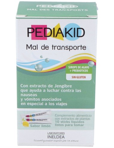 Pediakid Mal Del Transporte ( Mareos) 10Sticks.
