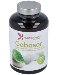 Mundo Natural Gabasor 750 Mg Con B6 100 Cap