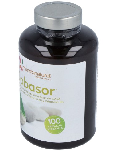 Mundo Natural Gabasor 750 Mg Con B6 100 Cap