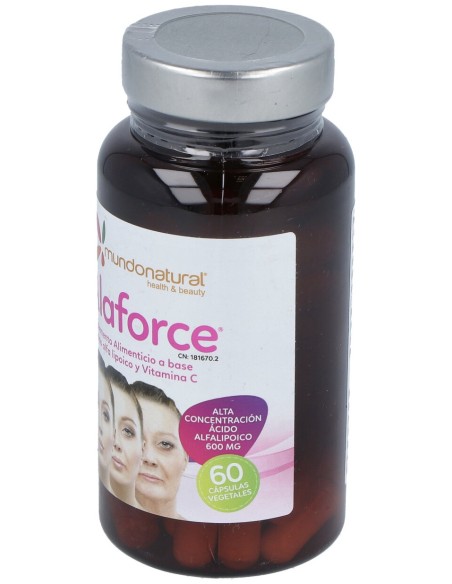 Mundo Natural Alaforce 600 Mg 60 Cap