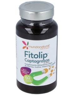 Mundo Natural Fitolip Captagrasas 60Cap