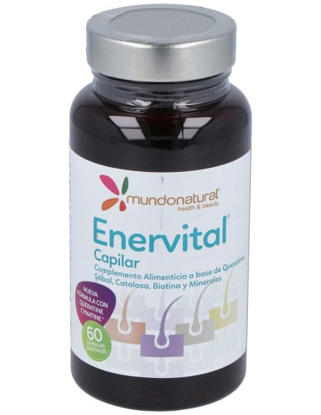 Mundo Natural Enervital Capilar 60 Caps