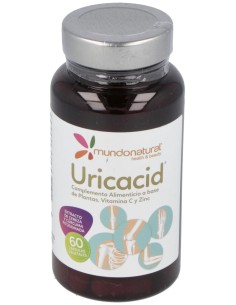 Mundo Natural Uricacid 60 Caps