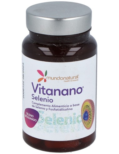 Mundo Natural Vitanano Liposomado Selenio 30Caps