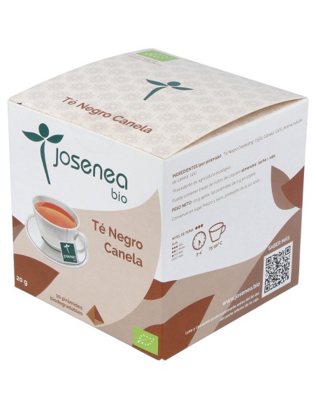Te Negro-Canela 10Piramides Ensobradas Bio