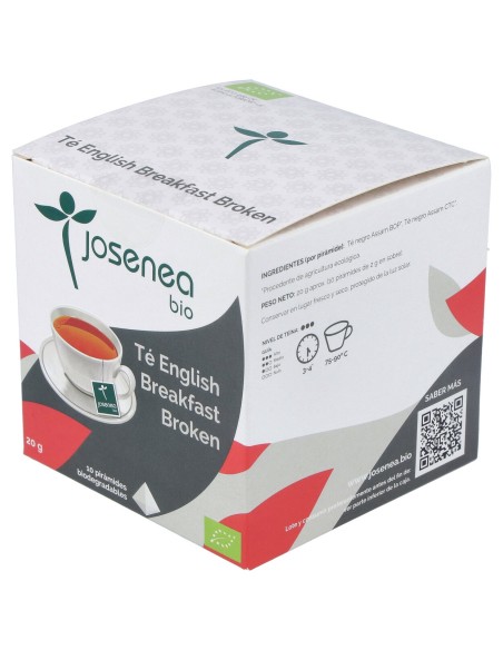 Josenea Te English Breakfast Broken Bio 10 Pir Ensobr 20G