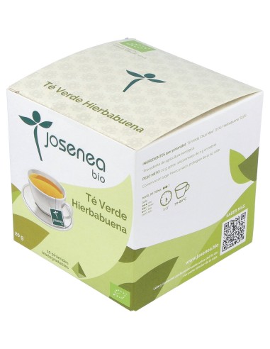 Te Verde-Hierbabuena 10Piramides Ensobradas Bio