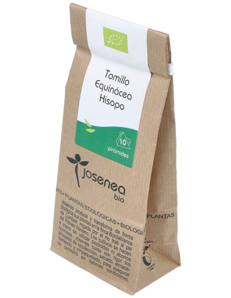 Josenea Tomillo,Echinacea Y Hisopo Bio 10 Piramides