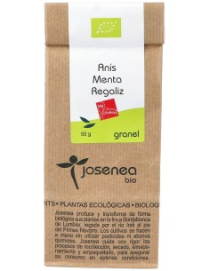 Josenea Anís Menta Regaliz Granel 50 Gr