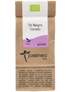 Josenea Té Negro Con Canela Granel 50 Gr