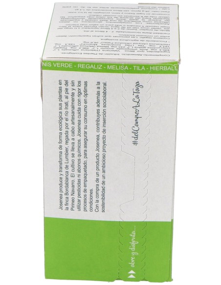 Josenea Kalma Infusiones Bio 20Sbrs.