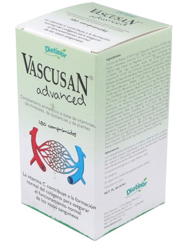 Dietinor Vascusan Advanced 180 Tabletas
