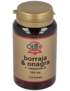 Obire Borraja Y Onaga + Vitamina E 500Mg 110Caps