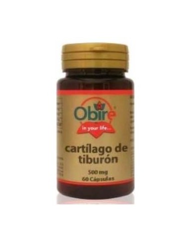 Cartilago De Tiburon 500Mg. 60Cap.
