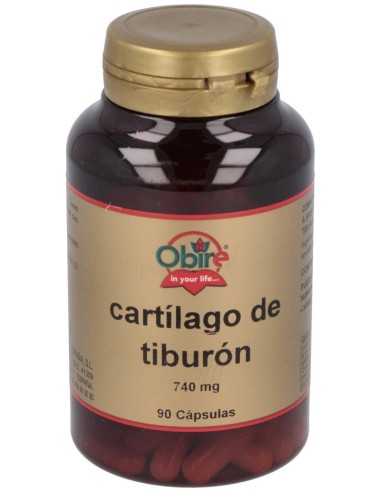 Cartilago De Tiburon 740Mg. 90Cap.