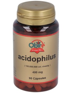 Obire Acidophilus 400Mg 90Caps