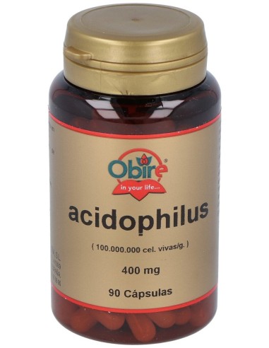 Obire Acidophilus 400Mg 90Caps