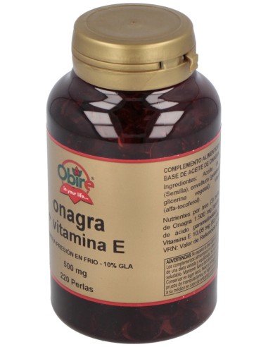 Aceite De Onagra 510Mg. 220Perlas