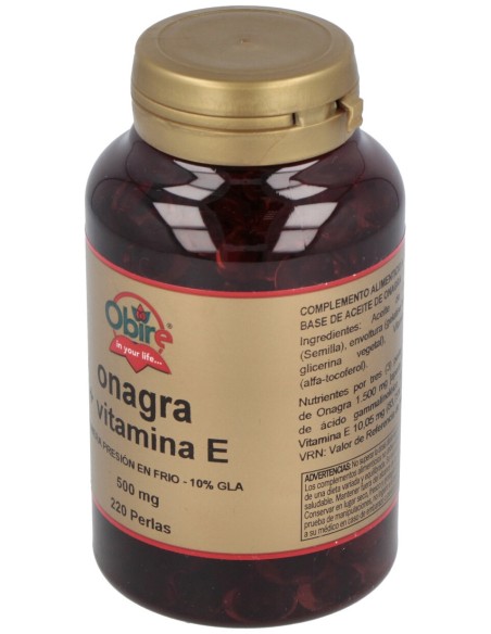 Aceite De Onagra 510Mg. 220Perlas