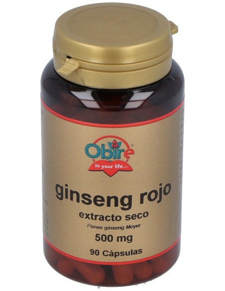 Obire Ginseng Rojo 500Mg 90Caps