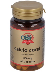 Obire Coral Calcio 500Mg 60Caps