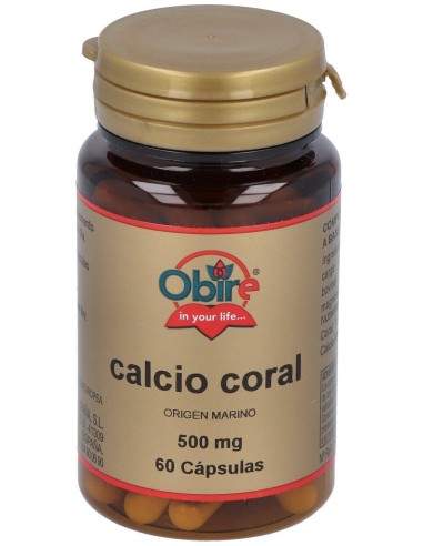Obire Coral Calcio 500Mg 60Caps