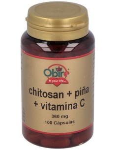 Chitosan Piña Y Vit.C 100Cap.