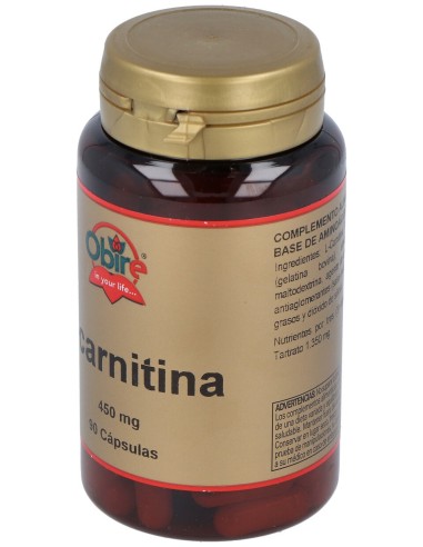 L-Carnitina 450Mg. 90Cap.