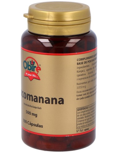 Obire Glucomanana 100Cáps