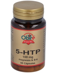 Obire Triptófano (5-Htp 100 Mg) + Magnesio + B-6 60Cáps