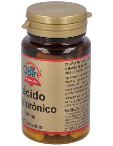 Obire Ácido Hialurónico 100Mg 60Cáps