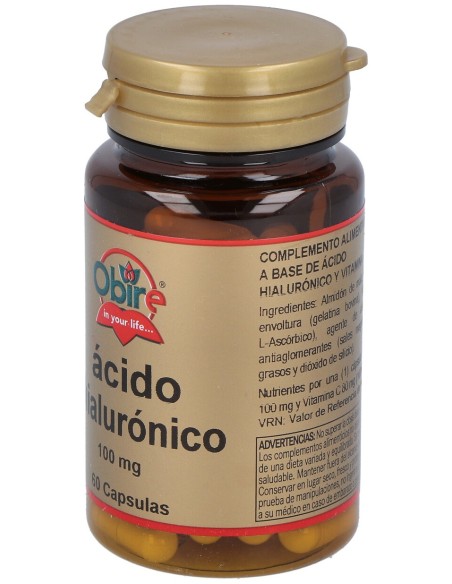 Obire Ácido Hialurónico 100Mg 60Cáps