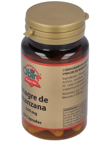 Obire Vinagre De Manzana 60Cáps