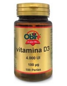Obire Vitamina D3 4000Ui 100Caps