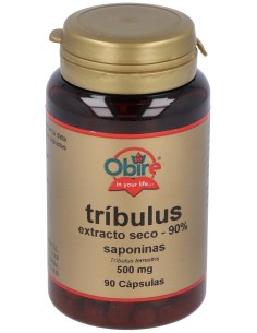 Obire Tribulus 500Mg 90% Saponinas 90Caps