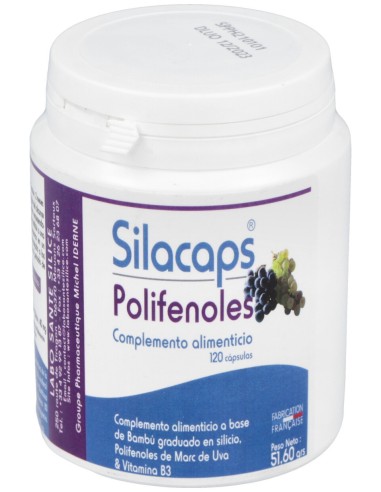Silacaps Polifenoles Vascular 120Caps.