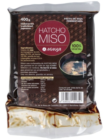 Mimasa Hatcho Miso 400G