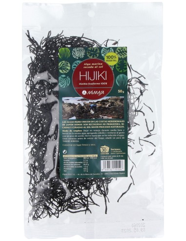 Mimasa Algas Hijiki Japon 50G